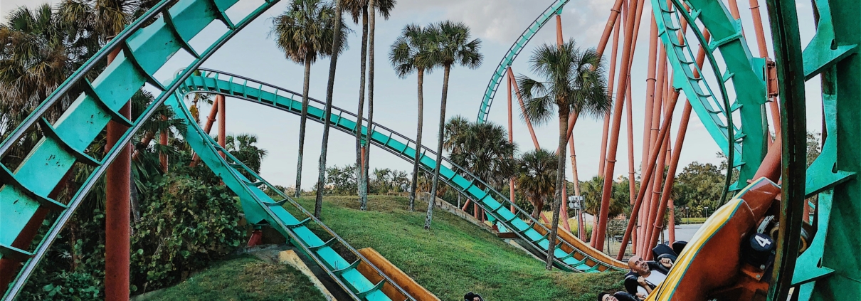 cleaning amusement parks with pressure washing