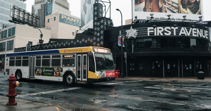 pressure washing buses